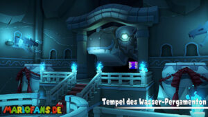 Water Vellumental Shrine — Paper Mario: The Origami King walkthrough screenshot