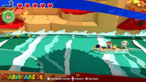 Eddy River — Paper Mario: The Origami King walkthrough screenshot