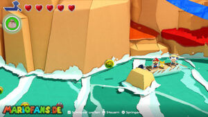 Eddy River — Paper Mario: The Origami King walkthrough screenshot