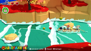 Eddy River — Paper Mario: The Origami King walkthrough screenshot
