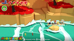 Eddy River — Paper Mario: The Origami King walkthrough screenshot