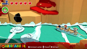 Eddy River — Paper Mario: The Origami King walkthrough screenshot