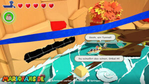 Eddy River — Paper Mario: The Origami King walkthrough screenshot