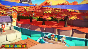 Eddy River — Paper Mario: The Origami King walkthrough screenshot