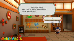 Shogun Studios — Paper Mario: The Origami King walkthrough screenshot