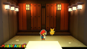 Ninja Attraction — Paper Mario: The Origami King walkthrough screenshot