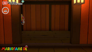 Ninja Attraction — Paper Mario: The Origami King walkthrough screenshot