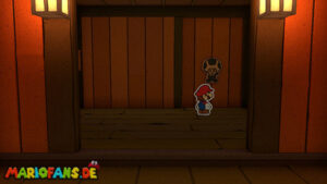 Ninja Attraction — Paper Mario: The Origami King walkthrough screenshot