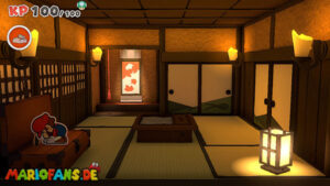 Ninja Attraction — Paper Mario: The Origami King walkthrough screenshot