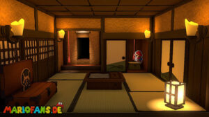 Ninja Attraction — Paper Mario: The Origami King walkthrough screenshot