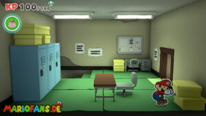 Ninja Attraction — Paper Mario: The Origami King walkthrough screenshot