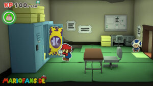 Ninja Attraction — Paper Mario: The Origami King walkthrough screenshot
