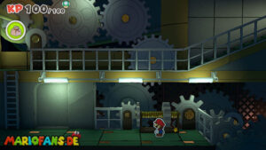 Ninja Attraction — Paper Mario: The Origami King walkthrough screenshot