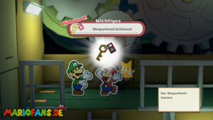 Ninja Attraction — Paper Mario: The Origami King walkthrough screenshot