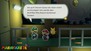 Ninja Attraction — Paper Mario: The Origami King walkthrough screenshot