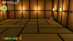Ninja Attraction — Paper Mario: The Origami King walkthrough screenshot