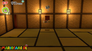 Ninja Attraction — Paper Mario: The Origami King walkthrough screenshot