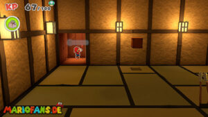 Ninja Attraction — Paper Mario: The Origami King walkthrough screenshot