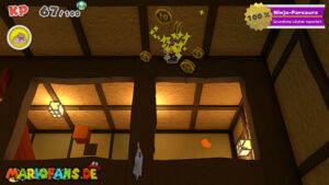 Ninja Attraction — Paper Mario: The Origami King walkthrough screenshot