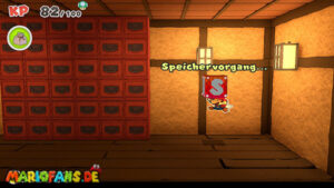Ninja Attraction — Paper Mario: The Origami King walkthrough screenshot