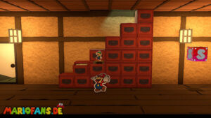 Ninja Attraction — Paper Mario: The Origami King walkthrough screenshot
