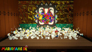 Ninja Attraction — Paper Mario: The Origami King walkthrough screenshot