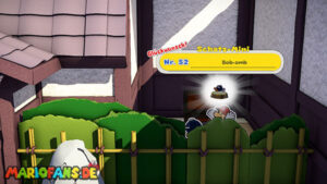 Ninja Attraction — Paper Mario: The Origami King walkthrough screenshot