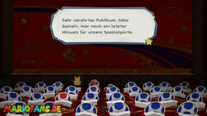 Big Sho' Theater — Paper Mario: The Origami King walkthrough screenshot