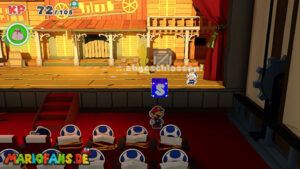 Big Sho' Theater — Paper Mario: The Origami King walkthrough screenshot