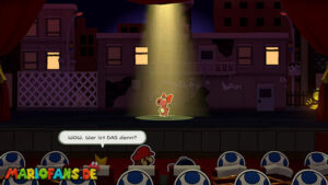 Big Sho' Theater — Paper Mario: The Origami King walkthrough screenshot