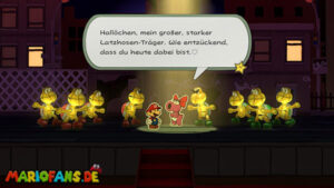 Big Sho' Theater — Paper Mario: The Origami King walkthrough screenshot