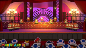 Big Sho' Theater — Paper Mario: The Origami King walkthrough screenshot