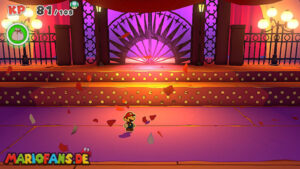 Big Sho' Theater — Paper Mario: The Origami King walkthrough screenshot