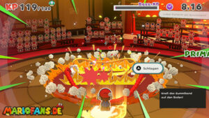 Big Sho' Theater — Paper Mario: The Origami King walkthrough screenshot