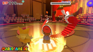 Big Sho' Theater — Paper Mario: The Origami King walkthrough screenshot