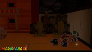 Big Sho' Theater — Paper Mario: The Origami King walkthrough screenshot