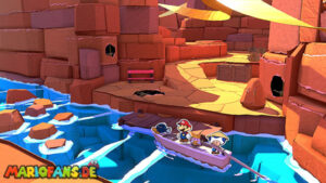 Big Sho' Theater — Paper Mario: The Origami King walkthrough screenshot