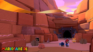 Sweetpaper Valley — Paper Mario: The Origami King walkthrough screenshot