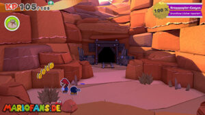 Sweetpaper Valley — Paper Mario: The Origami King walkthrough screenshot