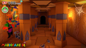 Temple of Shrooms — Paper Mario: The Origami King walkthrough screenshot
