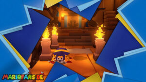 Temple of Shrooms — Paper Mario: The Origami King walkthrough screenshot