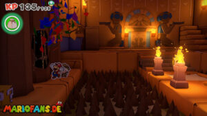 Temple of Shrooms — Paper Mario: The Origami King walkthrough screenshot