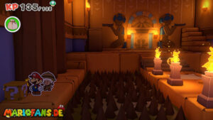 Temple of Shrooms — Paper Mario: The Origami King walkthrough screenshot