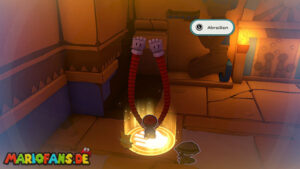 Temple of Shrooms — Paper Mario: The Origami King walkthrough screenshot
