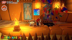 Temple of Shrooms — Paper Mario: The Origami King walkthrough screenshot