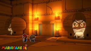 Temple of Shrooms — Paper Mario: The Origami King walkthrough screenshot