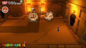 Temple of Shrooms — Paper Mario: The Origami King walkthrough screenshot