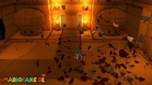 Temple of Shrooms — Paper Mario: The Origami King walkthrough screenshot