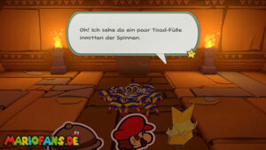 Temple of Shrooms — Paper Mario: The Origami King walkthrough screenshot