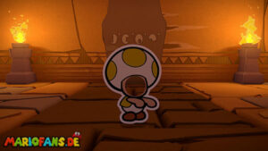 Temple of Shrooms — Paper Mario: The Origami King walkthrough screenshot